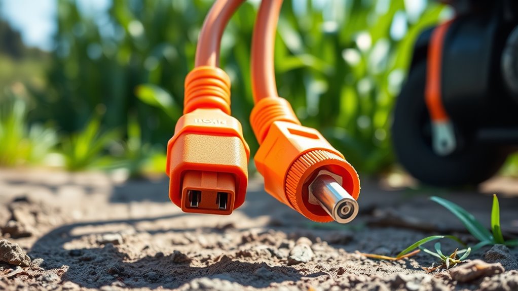 outdoor cord material selection