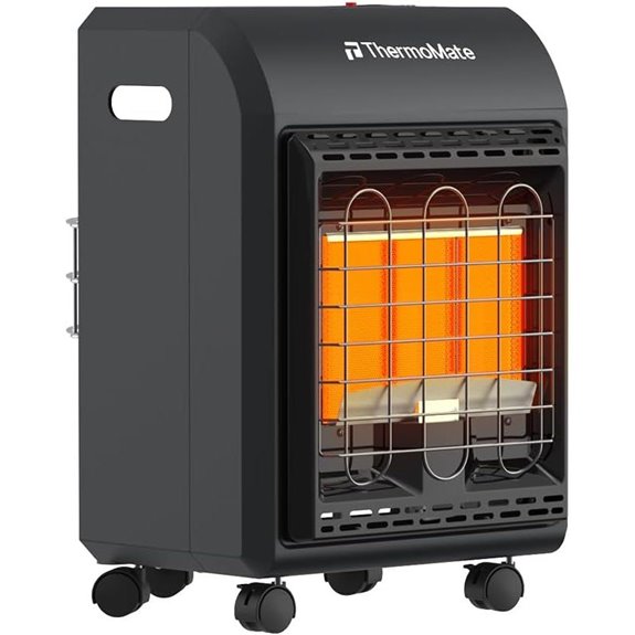 ThermoMate Outdoor Propane Heater with Safety Features