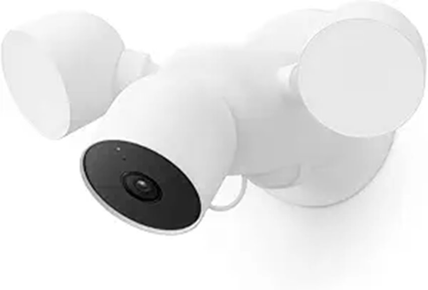 Google Nest Cam with Floodlight Outdoor Security Camera