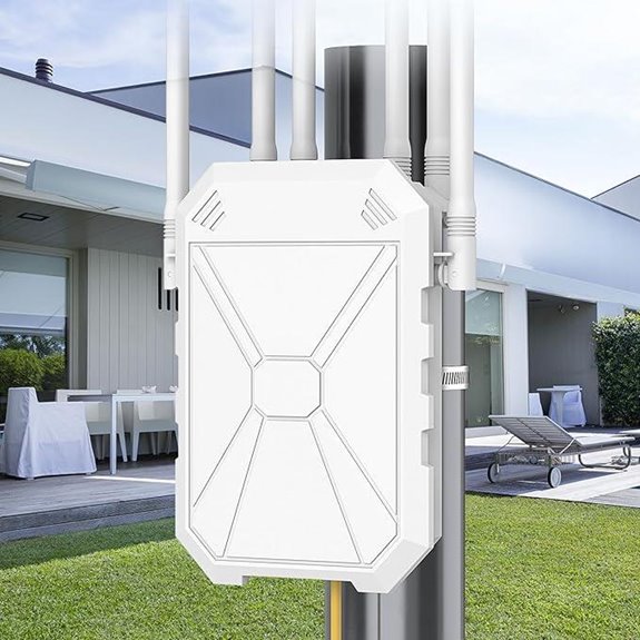 AX3000 WiFi Extender Signal Booster Outdoor WiFi 6