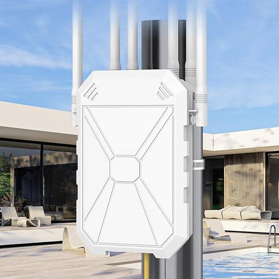 AX1800 Outdoor WiFi 6 Extender & Signal Booster