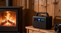 pellet stove power backup