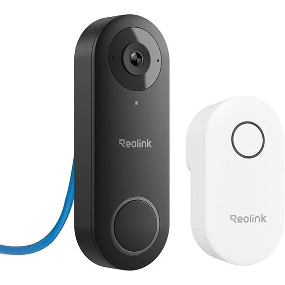 poe doorbell camera with chime