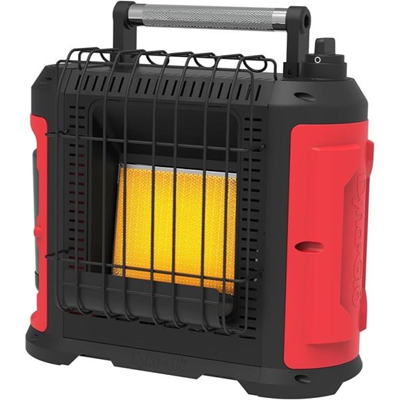 Dyna-Glo 10K BTU Grab N Go Portable Propane Heater - Red