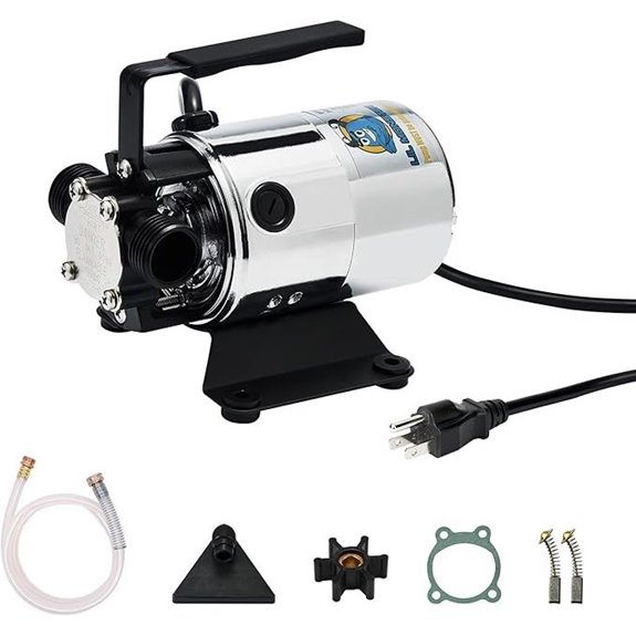 LilMonster 115V 330GPH Portable Utility Water Pump