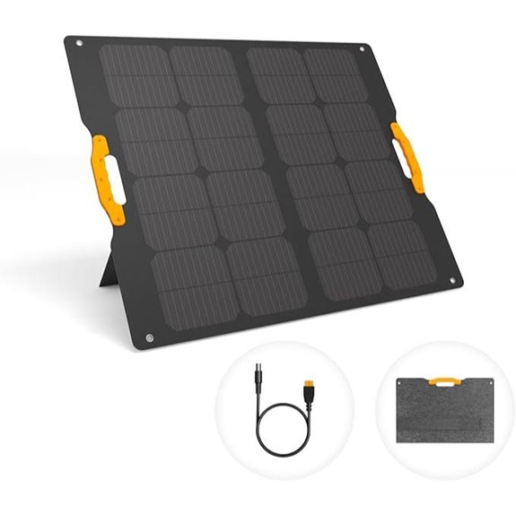 120W Foldable Solar Panel for Power Stations
