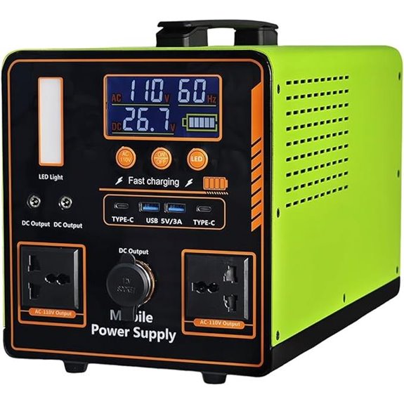 portable 1216wh lifepo4