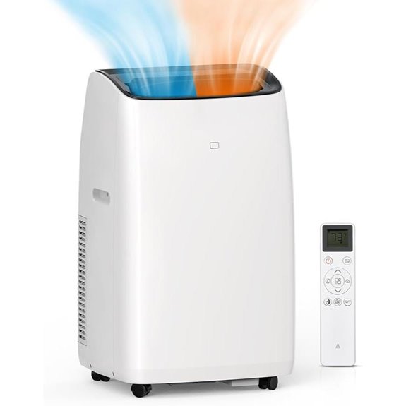 Portable 14,000BTU Inverter Air Conditioner with Heater