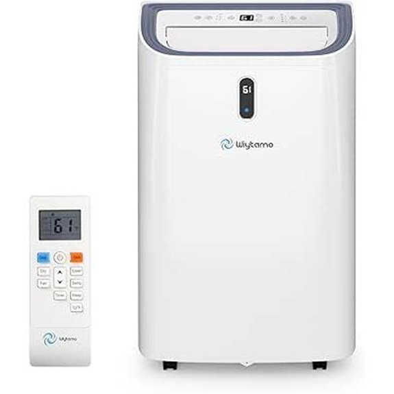 14,000 BTU Portable 4-in-1 Air Conditioner with Remote