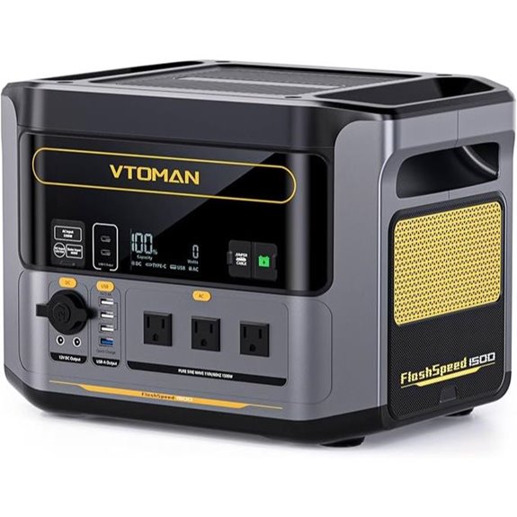 VTOMAN FlashSpeed 1500 Portable Power Station