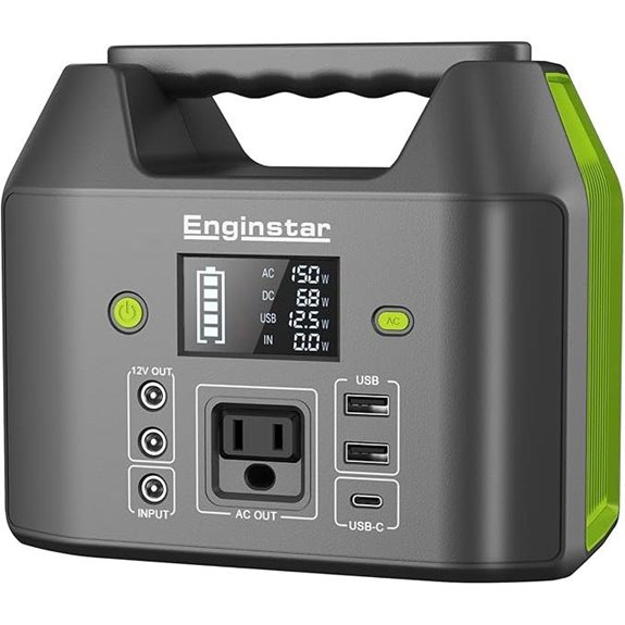EnginStar Portable Power Station with 150W Output