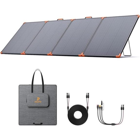 N-Type 16BB 350W Portable Solar Panel for Camping