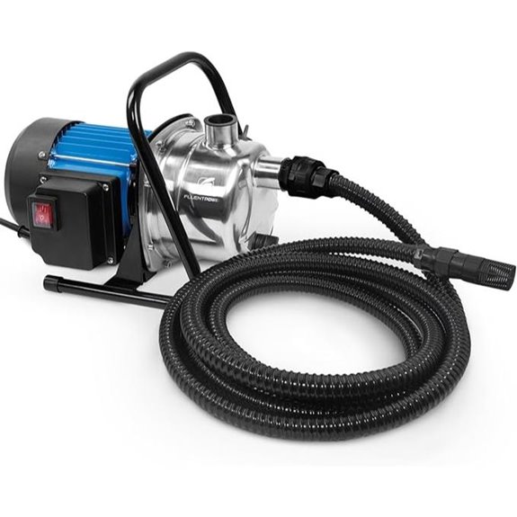 Fluentpower 1HP Portable Garden Water Transfer Pump
