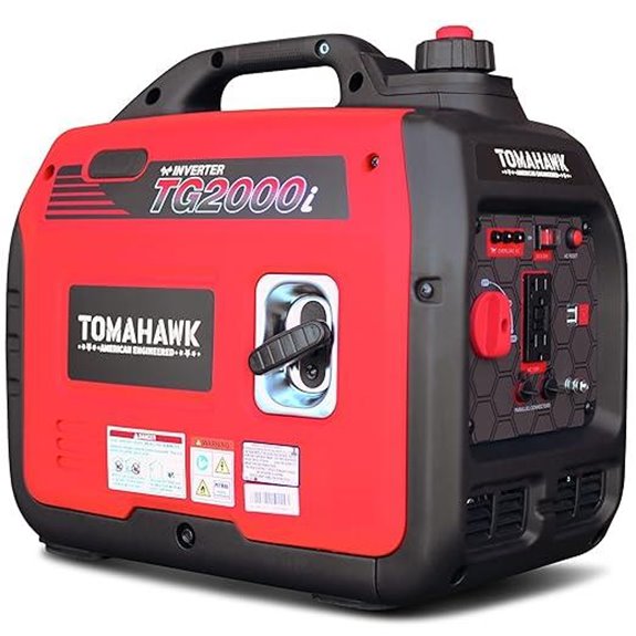 Tomahawk 2000W Portable Inverter Generator