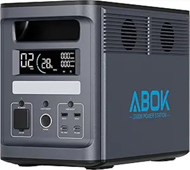 portable 2000w power station