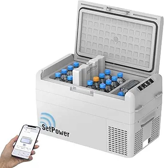 Setpower 27 Quart Portable Car Refrigerator Cooler