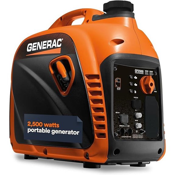Generac 2,500-Watt Portable Gas Inverter Generator