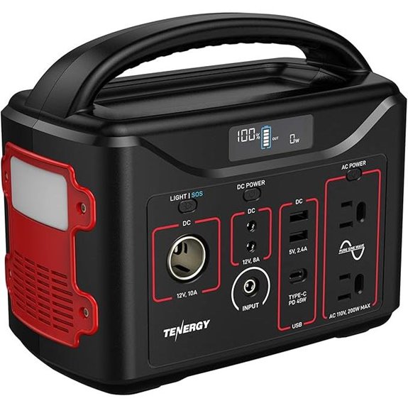 Tenergy T320 Portable Power Station 300Wh USB-C