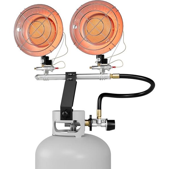 30,000 BTU Portable Propane Radiant Heater