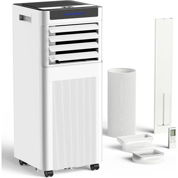 Portable 3-in-1 10,000 BTU Air Conditioner with Remote