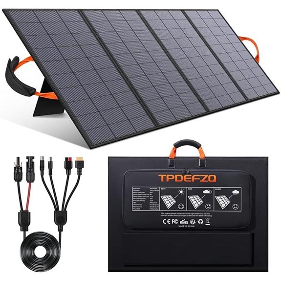 portable 400w solar panel