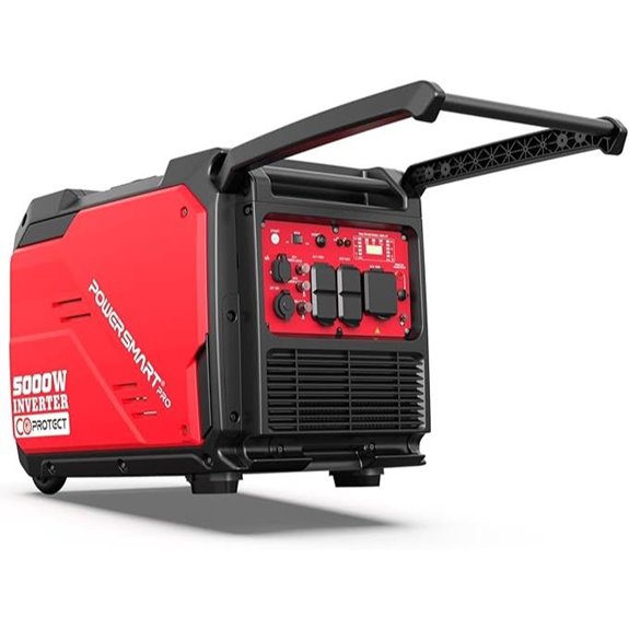 PowerSmart 5000W Portable Inverter Generator with Electric Start