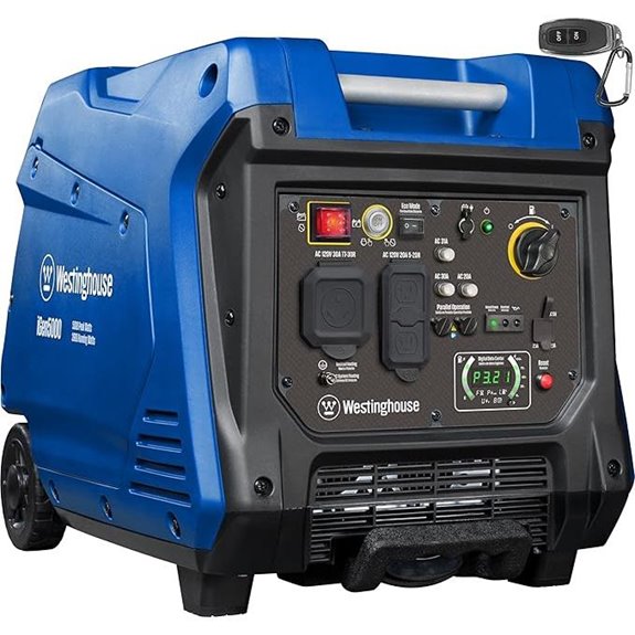 Westinghouse 5000W Portable Inverter Generator with Remote
