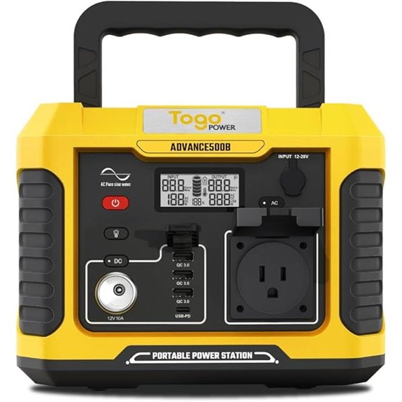 portable 500w solar station