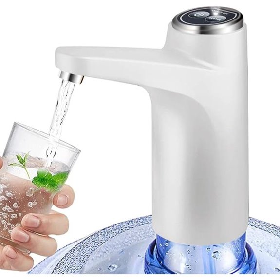 Portable 5-Gallon Water Dispenser with USB Pump