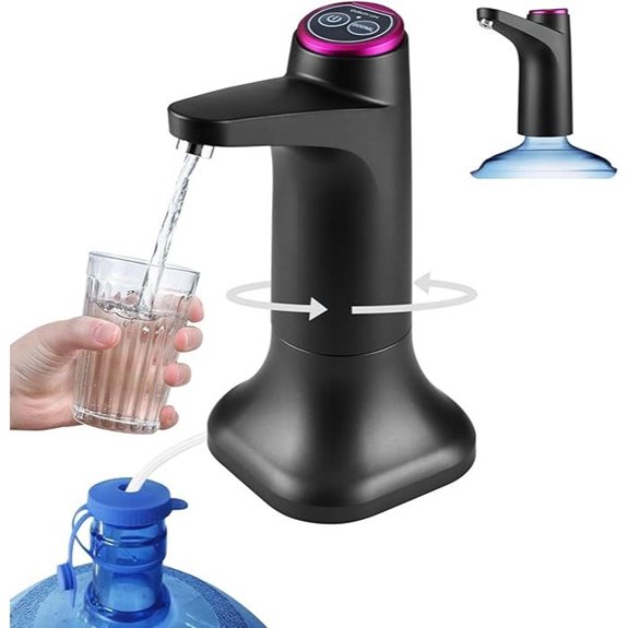 Portable Electric Water Pump for 5-Gallon Bottles