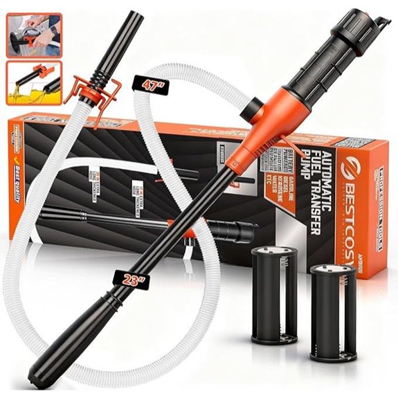 Portable Battery-Operated Siphon Pump for Liquids