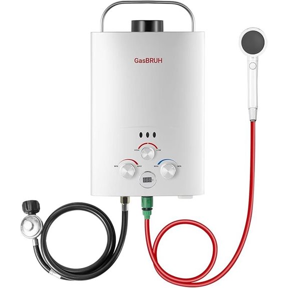 portable camping propane heater