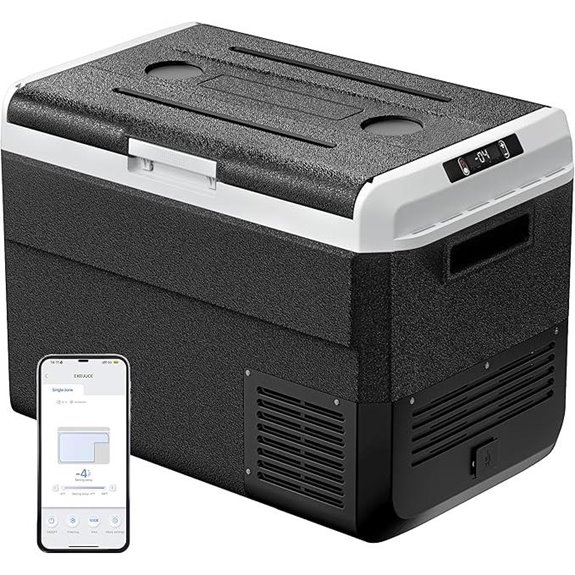 12V/24V Portable Car Refrigerator with APP Control