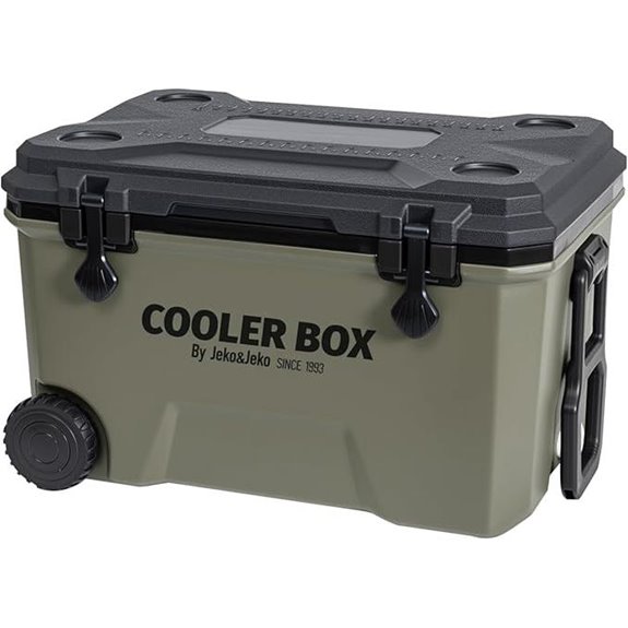 JEKO&JEKO Portable Cooler with Ice Packs and Accessories