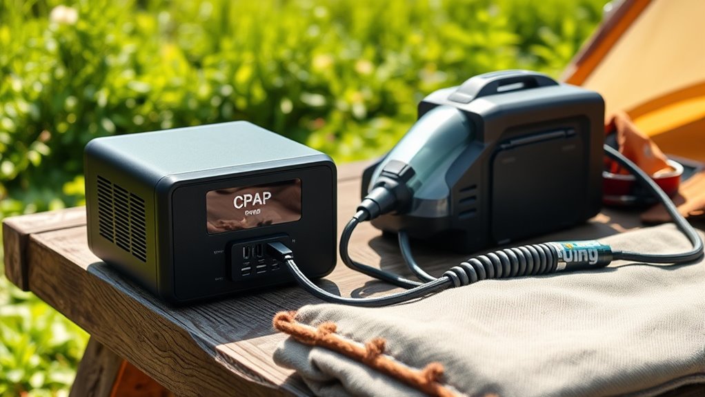 portable cpap power considerations