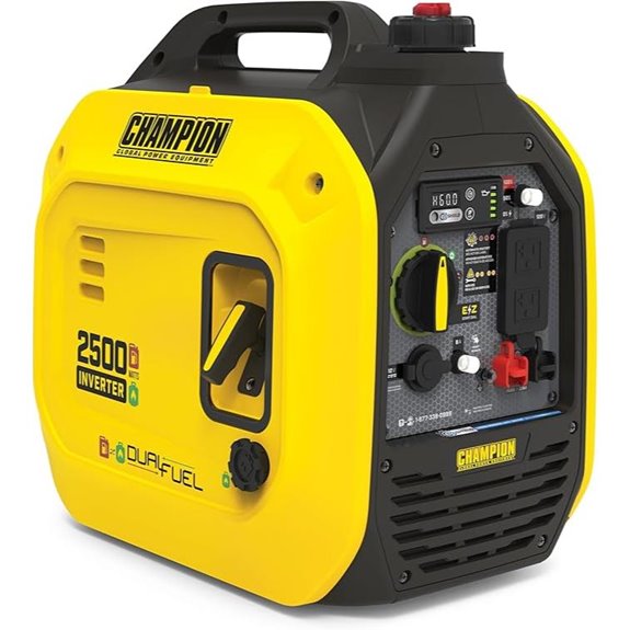 Champion 2500-Watt Dual Fuel Portable Inverter Generator