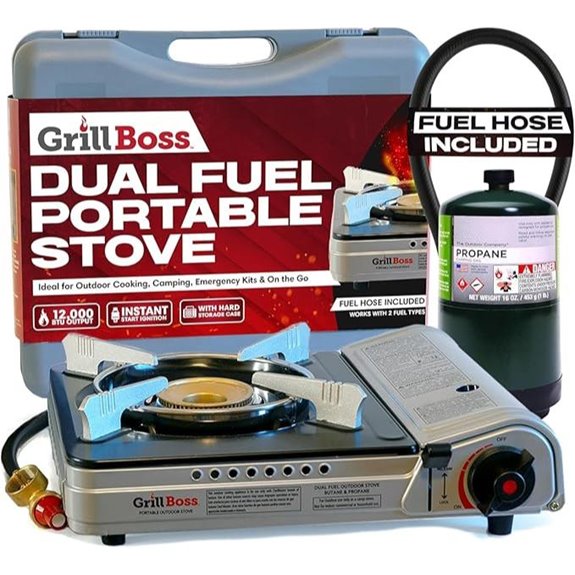 Grill Boss Dual Fuel Portable Camp Stove