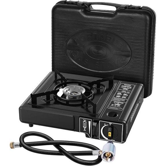 7800 BTU Dual Fuel Portable Camping Stove