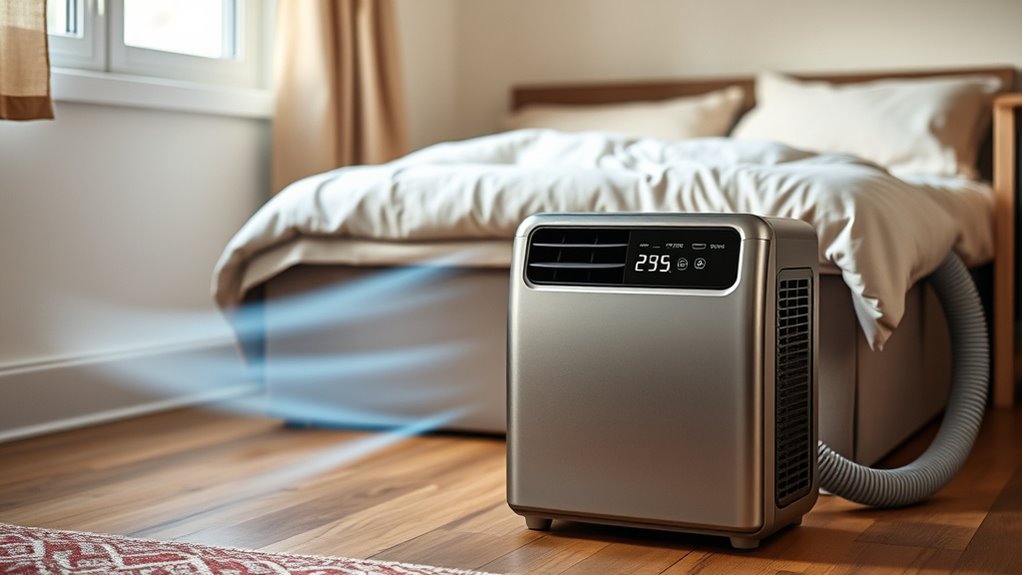 portable efficient quiet cooling