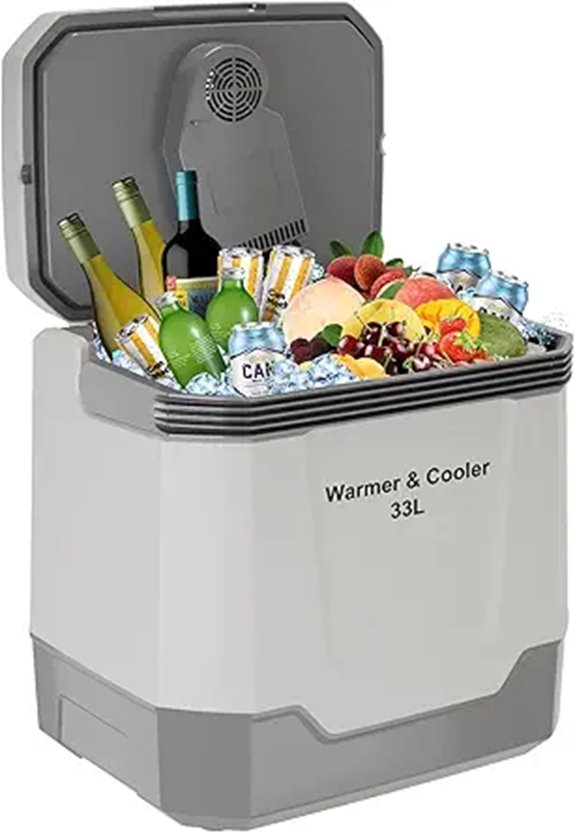 35 QT Portable Electric Car Cooler & Warmer