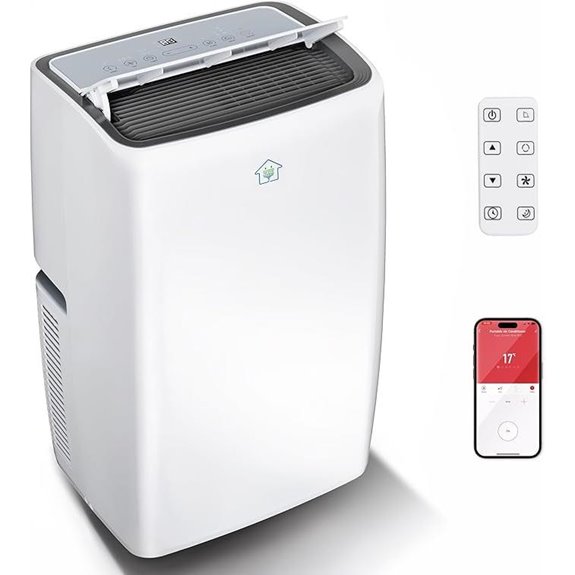 Upgraded 4-in-1 Smart Portable Air Conditioner