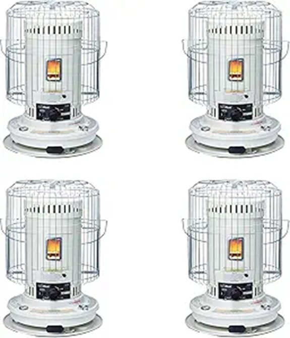 Sengoku KeroHeat Portable Kerosene Heater 4-Pack