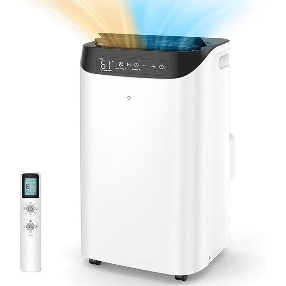 Portable 4-in-1 Air Conditioner with Heater and Remote