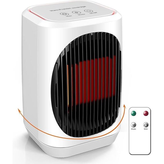 iFTY Portable Space Heater with Oscillation and Remote