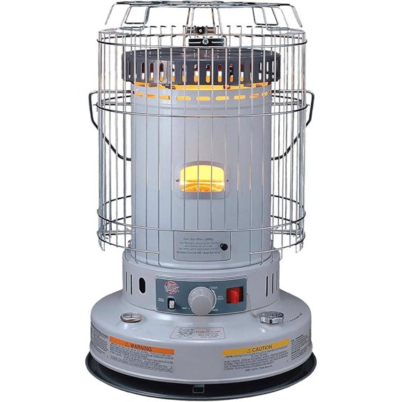 Kero World KW-24G 23,800 Btu Portable Indoor Kerosene Heater
