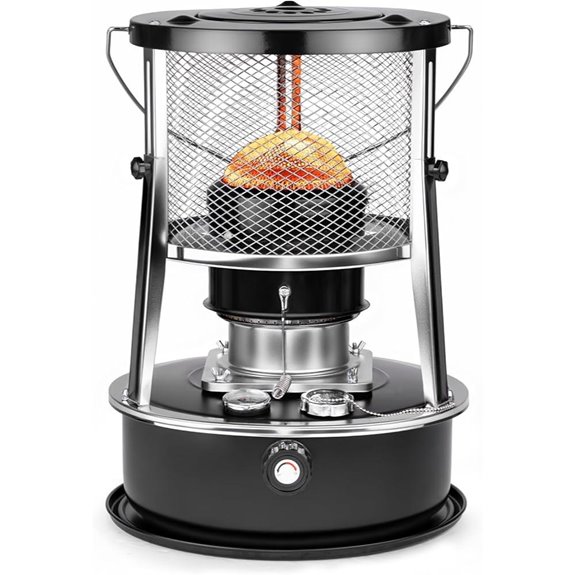 10,000 BTU Kerosene Heater Indoor Portable Stove