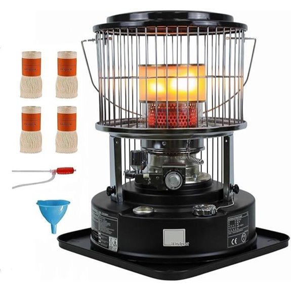 Indoor & Outdoor Kerosene Heater Portable 11000 BTU