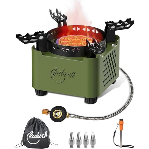Indwell Portable Propane Camping Stove with Infrared Burner