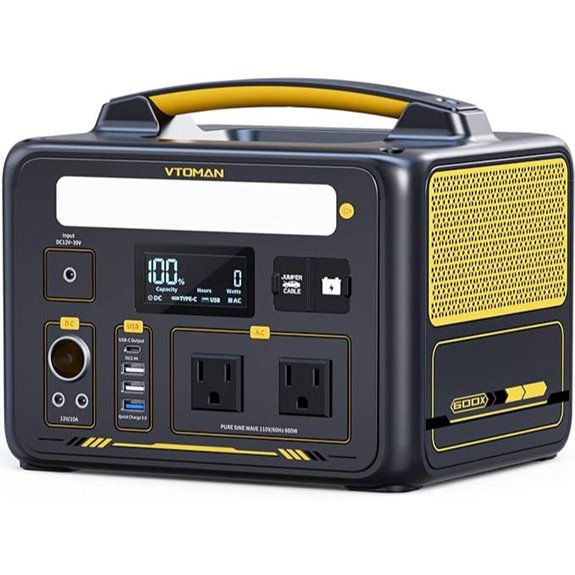 VTOMAN Jump 600X Portable Power Station with Jump Start