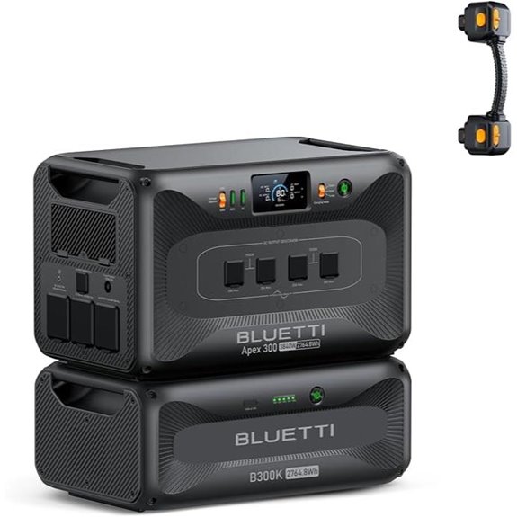BLUETTI Apex 300 Portable Power Station with B300K